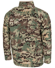 Shirt, "Troyer", Microfleece, long-sleeved, op.-camo, 200g/mý