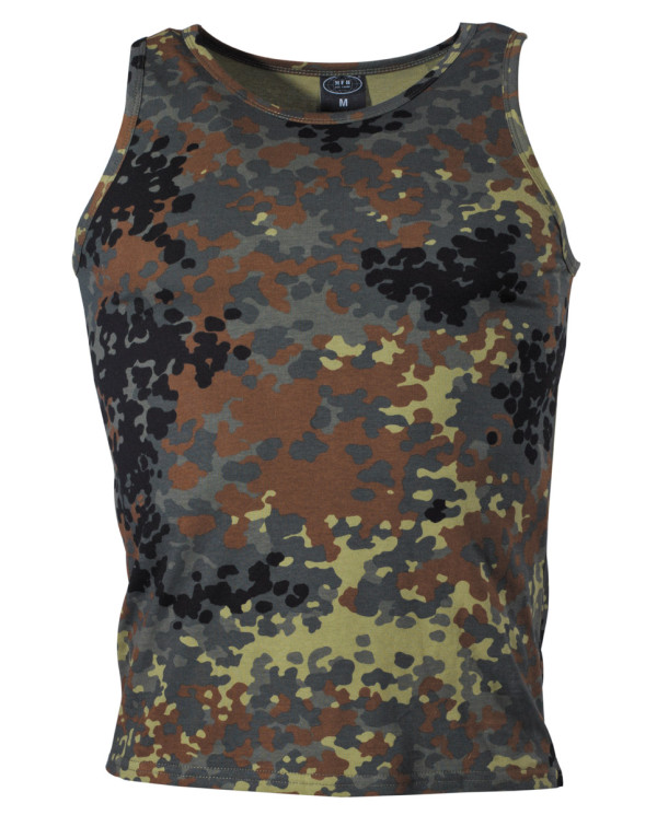 US Tank-Top, flecktarn, 170 g/m² - MFH