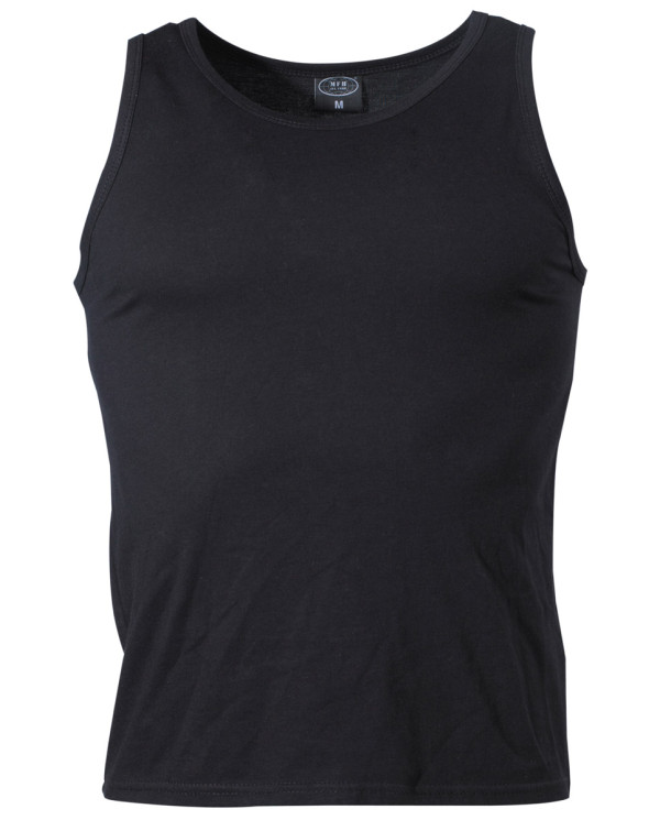 US Tank-Top, black, 170 g/m² - MFH