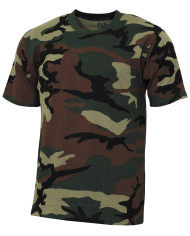 US T-Shirt, "Streetstyle", woodland, 140-145 g/mý – MFH