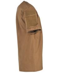 US T-Shirt, short-sleeved, coyote, with sleeve pockets