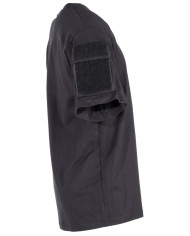 US T-Shirt, short-sleeved, black, with sleeve pockets | MFH