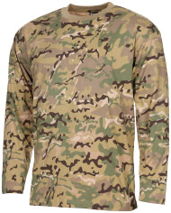 US Shirt, long-sleeved, operation-camo, 170 g/mý