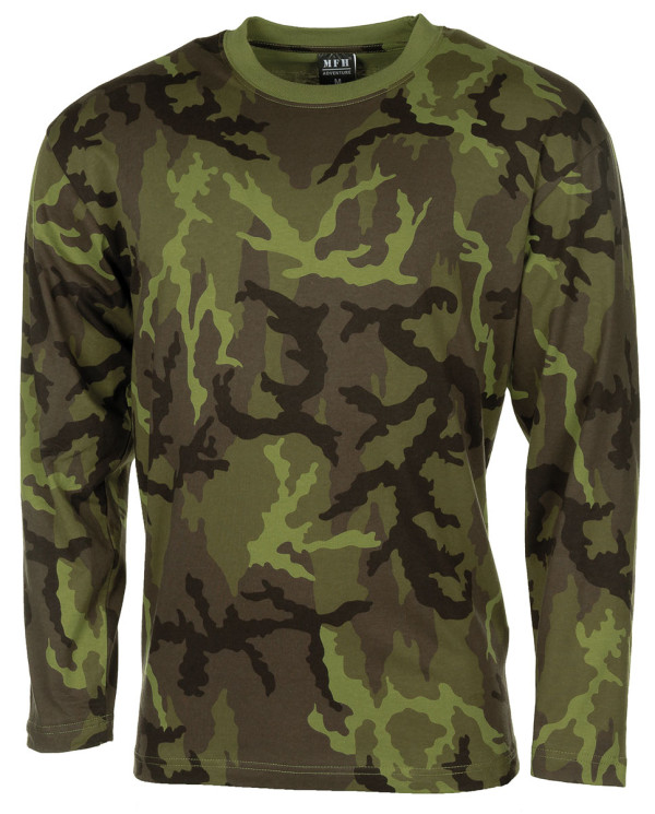 US Shirt, long-sleeved, M 95 CZ camo, 170 g/mý