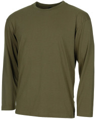 US Shirt, long-sleeved, OD green, 170 g/mý – MFH