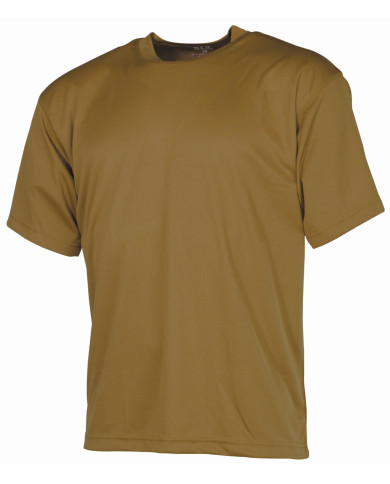 T-Shirt, "Tactical", short-sleeved, coyote tan - MFH