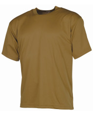 T-Shirt, "Tactical", short-sleeved, coyote tan - MFH
