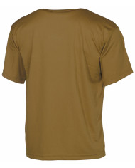 T-Shirt, "Tactical", short-sleeved, coyote tan - MFH