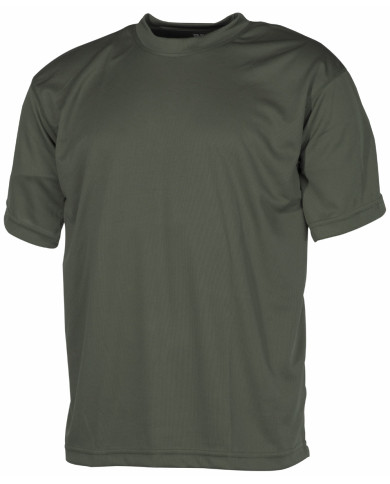 T-Shirt, "Tactical", short-sleeved, OD green - MFH