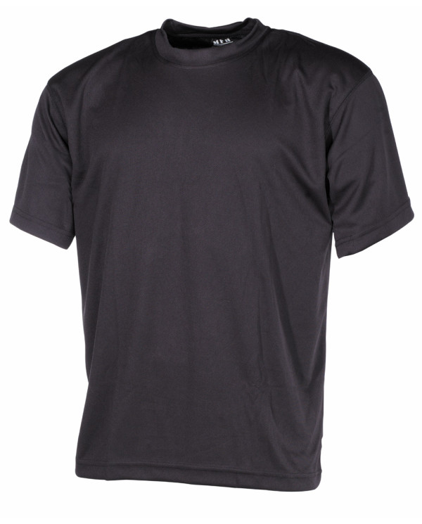 T-Shirt, "Tactical", short-sleeved, black - MFH