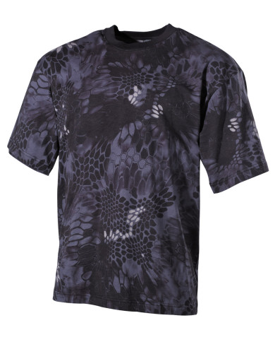 US T-Shirt, short-sleeved, snake black, 170 g/m² - MFH