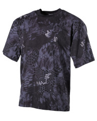 US T-Shirt, short-sleeved, snake black, 170 g/m² - MFH
