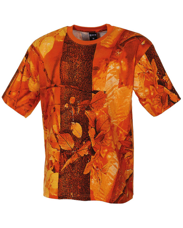 US T-Shirt, short-sleeved, hunter-orange, 170 g/mý