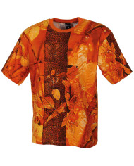 US T-Shirt, short-sleeved, hunter-orange, 170 g/mý