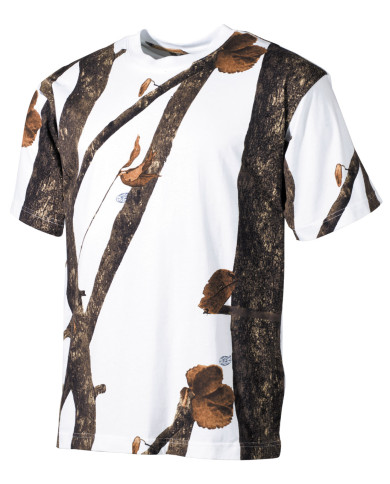 US T-Shirt, short-sleeved, hunter-snow, 170 g/mý - MFH