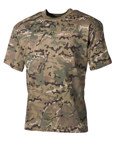 US T-Shirt, short-sleeved, operation-camo, 170 g/mý