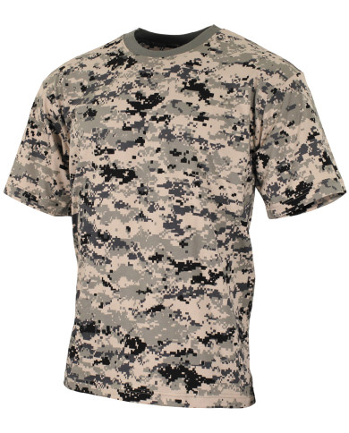 US T-Shirt, short-sleeved, digital urban, 170 g/mý