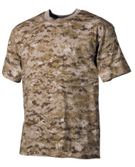 US T-Shirt, short-sleeved, digital desert, 170 g/mý