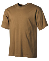US T-Shirt, short-sleeved, coyote, 170 g/mý - MFH