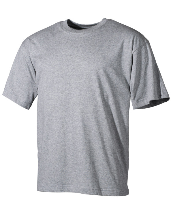 US T-Shirt, short-sleeved, grey, 170 g/mý - MFH