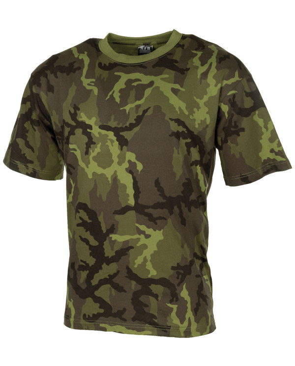 US T-Shirt, short-sleeved, M 95 CZ camo, 170 g/mý