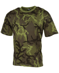 US T-Shirt, short-sleeved, M 95 CZ camo, 170 g/mý