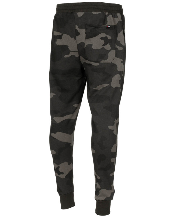 Tracksuit Pants, "Jogger", dark camo