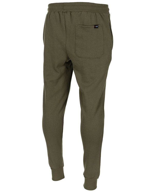 Tracksuit Pants, "Jogger", OD green
