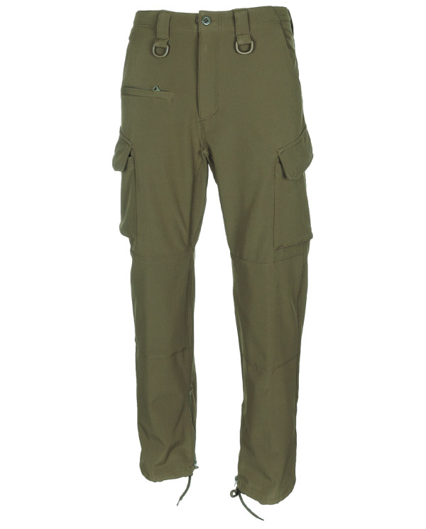 Softshell Pants, "Allround", OD green