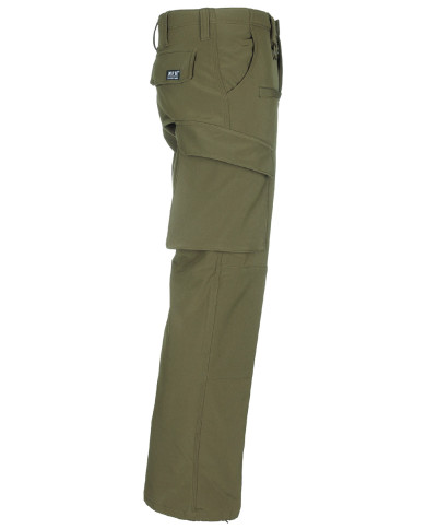 Softshell Pants, "Allround", OD green