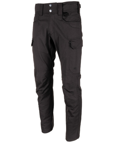 Tactical Pants, "Storm", black, Rip Stop