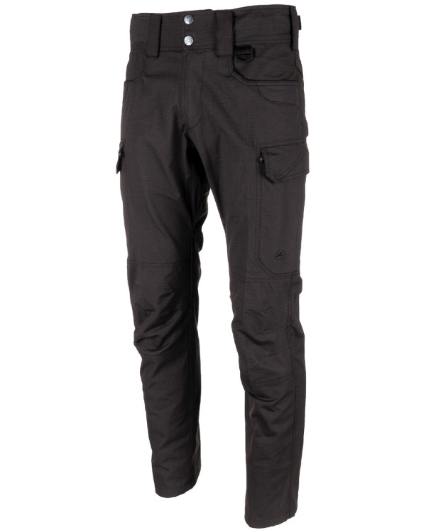 Tactical Pants, "Storm", black, Rip Stop