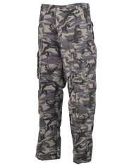 Cargo Pants, "Defense", combat- camo, PT, vintage trash wash