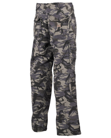Cargo Pants, "Defense", combat- camo, PT, vintage trash wash