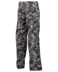 Cargo Pants, "Defense", combat- camo, PT, vintage trash wash