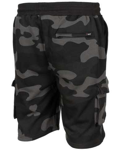 Bermudas, "Jogger", dark camo