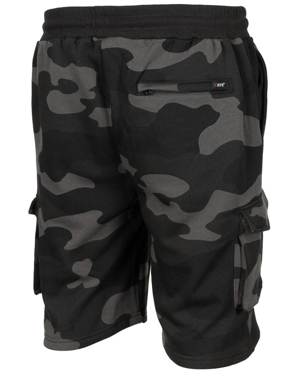 Bermudas, "Jogger", dark camo