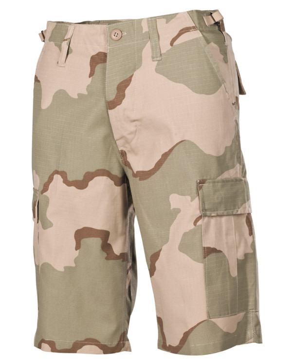 US Bermudas, BDU, Rip Stop, 3-colour desert