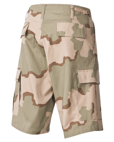 US Bermudas, BDU, Rip Stop, 3-colour desert