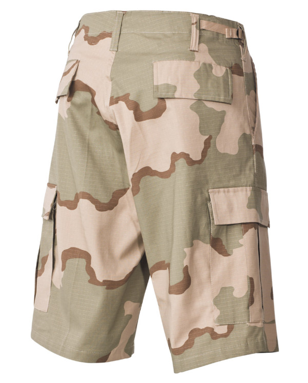 US Bermudas, BDU, Rip Stop, 3-colour desert