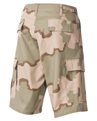 US Bermudas, BDU, Rip Stop, 3-colour desert
