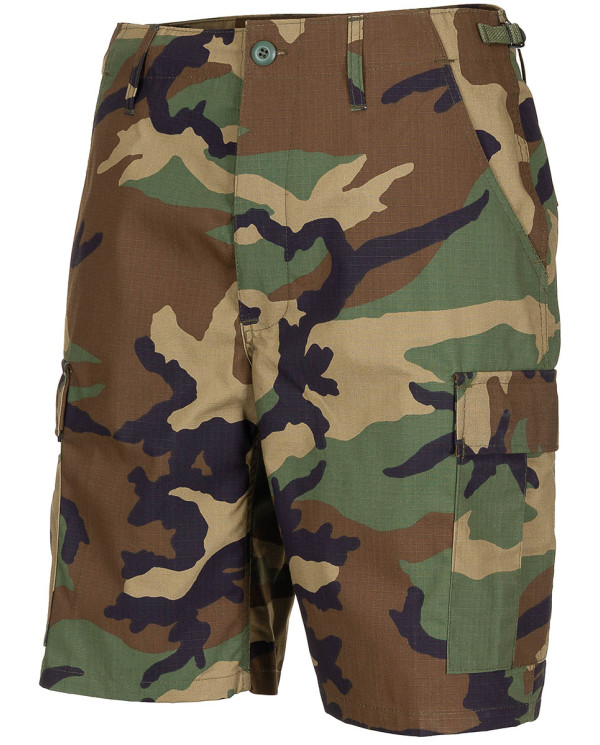 US Bermudas, BDU, Rip Stop, woodland