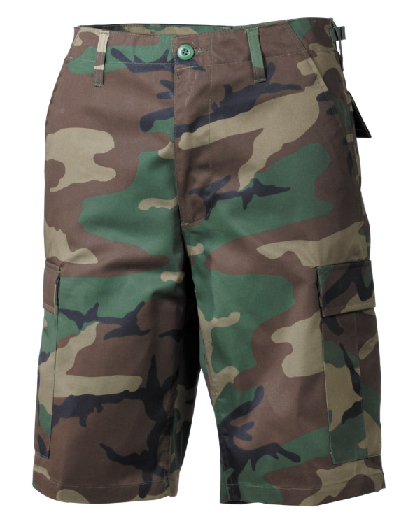 US Bermudas, BDU, woodland, cargo pockets