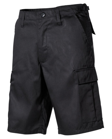 US Bermudas, BDU, black, cargo pockets