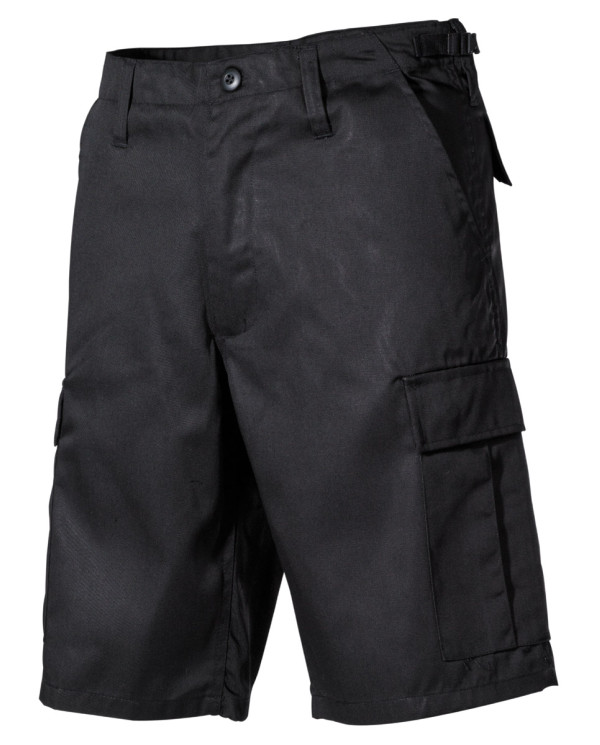 US Bermudas, BDU, black, cargo pockets
