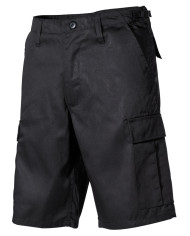 US Bermudas, BDU, black, cargo pockets