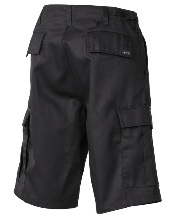 US Bermudas, BDU, black, cargo pockets