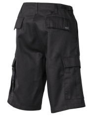 US Bermudas, BDU, black, cargo pockets