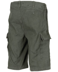 BW Moleskin Bermudas, OD green-stonewashed