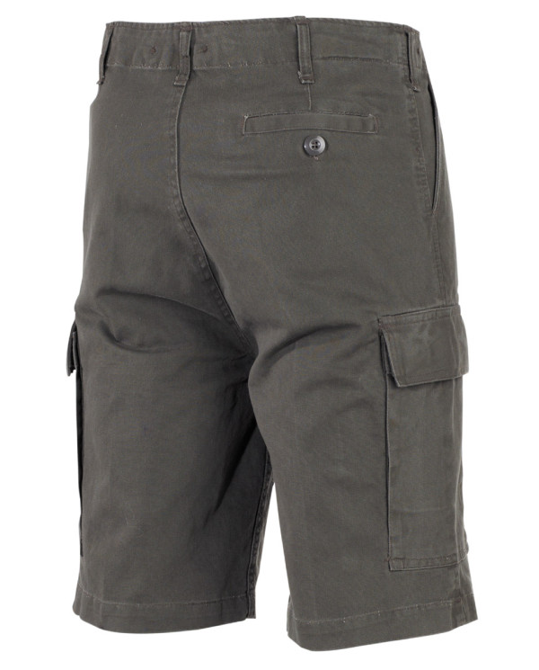 BW Moleskin Bermudas, OD green-stonewashed